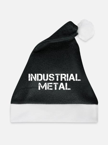 Industriemetall - Weihnachtsmütze - Schwarz/Weiß