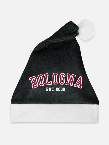 Bologna gegründet 2006 - Weihnachtsmütze - Schwarz/Weiß