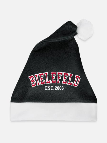 Bielefeld Est. 2006 - Weihnachtsmütze - Schwarz/Weiß