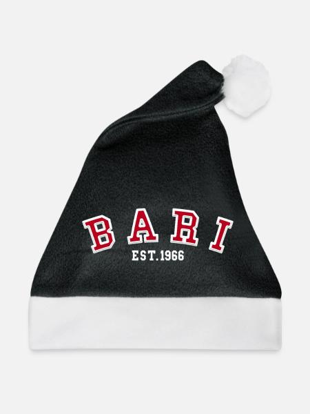 Bari Est 1966 - Weihnachtsmütze - Schwarz/Weiß