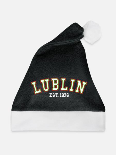 Lublin gegründet 1976 - Weihnachtsmütze - Schwarz/Weiß