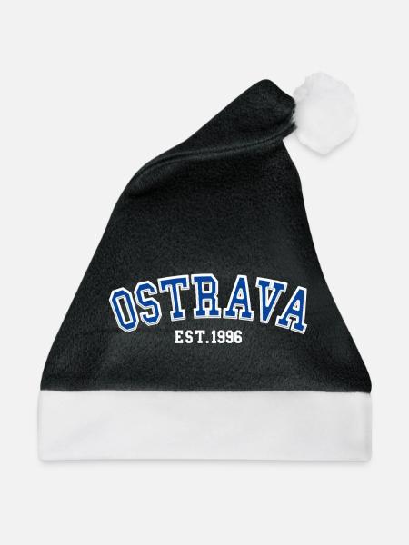 Ostrava gegründet 1996 - Weihnachtsmütze - Schwarz/Weiß