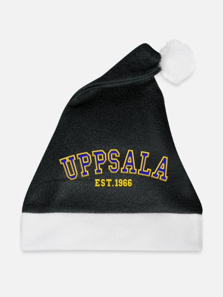 Uppsala gegründet 1966 - Weihnachtsmütze - Schwarz/Weiß
