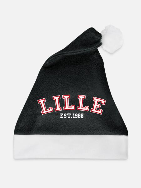 Lille gegründet 1986 - Weihnachtsmütze - Schwarz/Weiß
