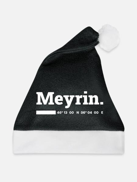 Meyrin Koordinaten - Weihnachtsmütze - Schwarz/Weiß