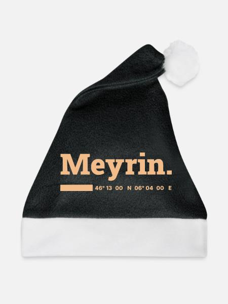 Meyrin Koordinaten - Weihnachtsmütze - Schwarz/Weiß