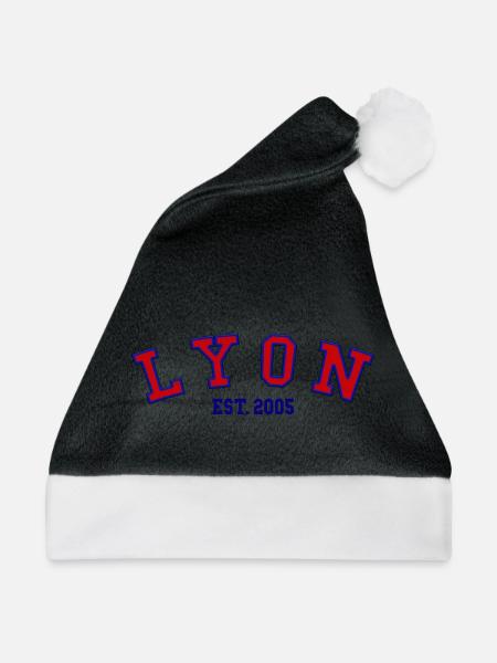 Lyon Est. 2005 - Weihnachtsmütze - Schwarz/Weiß