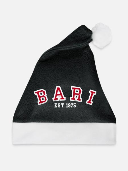 Bari Est 1975 - Weihnachtsmütze - Schwarz/Weiß