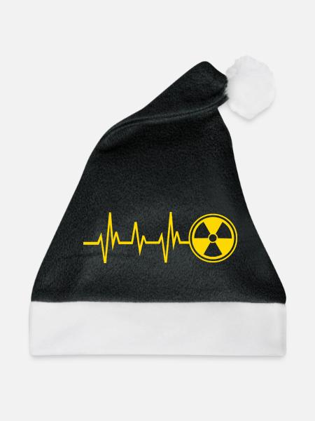 Röntgentechniker - Weihnachtsmütze - Schwarz/Weiß