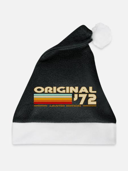 1972 - Weihnachtsmütze - Schwarz/Weiß