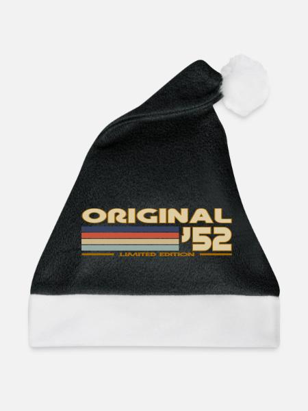 1952 - Weihnachtsmütze - Schwarz/Weiß