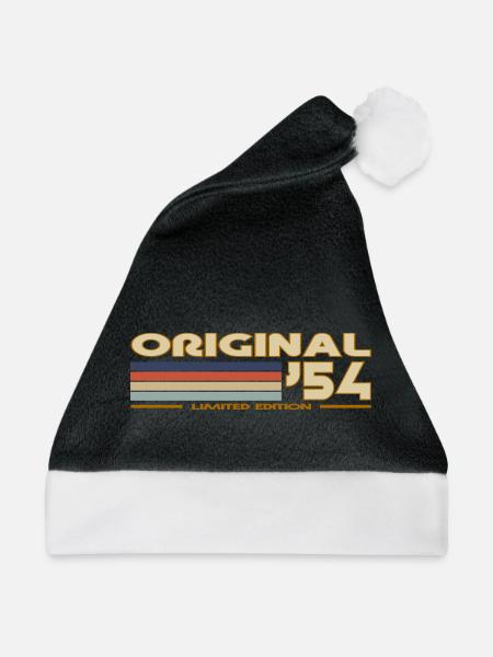 1954 - Weihnachtsmütze - Schwarz/Weiß