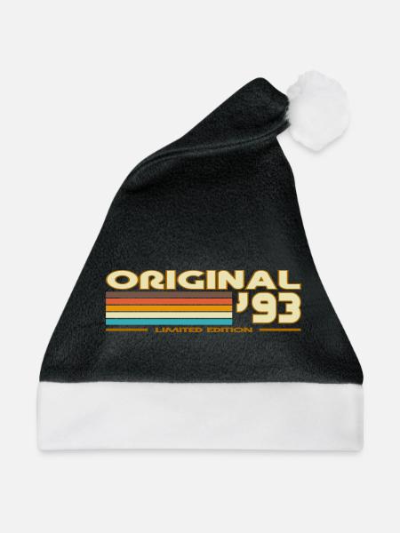 1993 - Weihnachtsmütze - Schwarz/Weiß