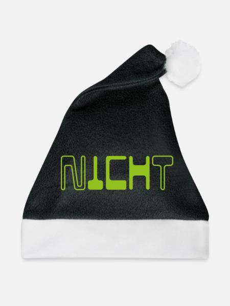 Nicht ICH - ICH Nicht - Weihnachtsmütze - Schwarz/Weiß