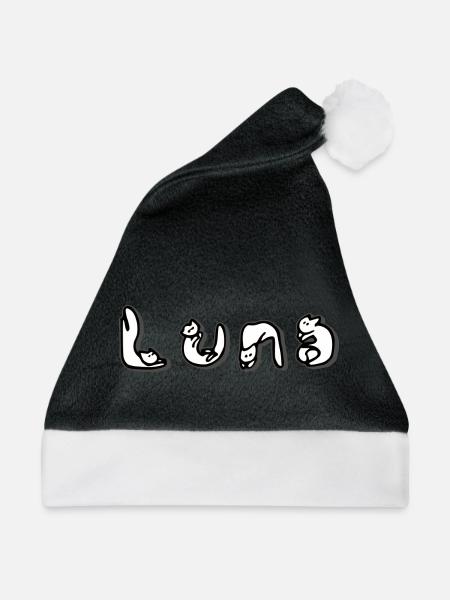Luna - Weihnachtsmütze - Schwarz/Weiß