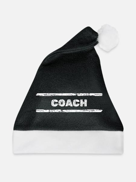Beruf Coach - Weihnachtsmütze - Schwarz/Weiß