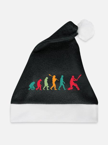 Cricket Evolution - Weihnachtsmütze - Schwarz/Weiß