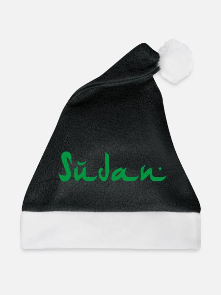 Sudan - Weihnachtsmütze - Schwarz/Weiß