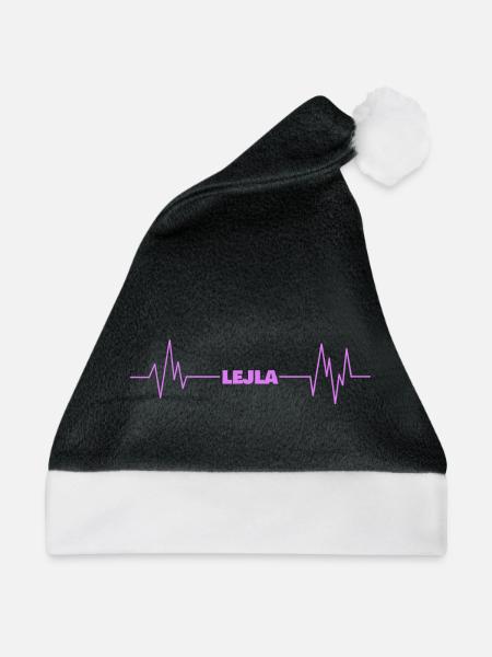 heartbeat Lejla - Weihnachtsmütze - Schwarz/Weiß
