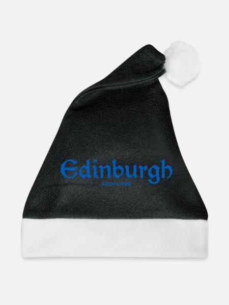 EDINBURGH Scotland Schottland - Weihnachtsmütze - Schwarz/Weiß