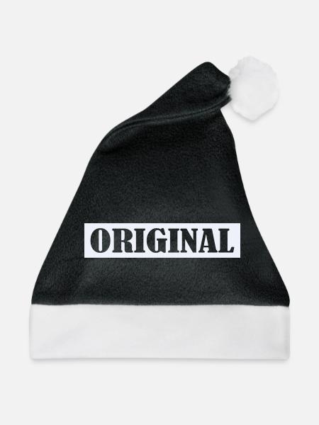 original- - Weihnachtsmütze - Schwarz/Weiß