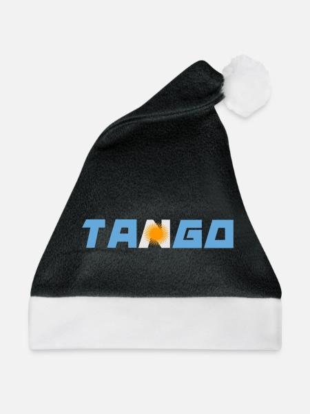 Tango - Weihnachtsmütze - Schwarz/Weiß - Vorne