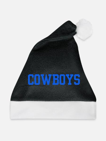 cowboys - Weihnachtsmütze - Schwarz/Weiß