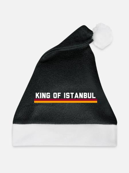 Aslan Istanbul - Weihnachtsmütze - Schwarz/Weiß - Vorne