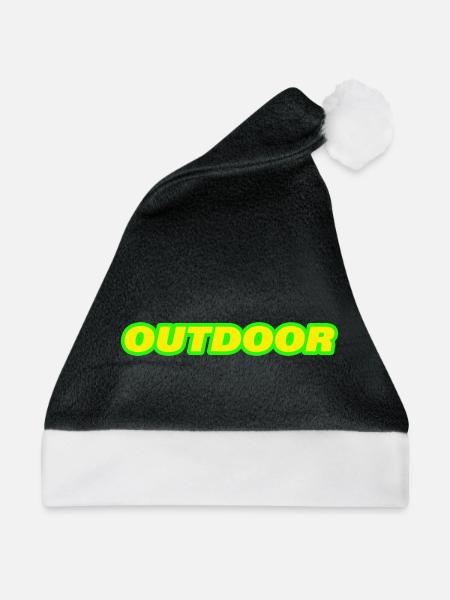 OUTDOOR - Weihnachtsmütze - Schwarz/Weiß