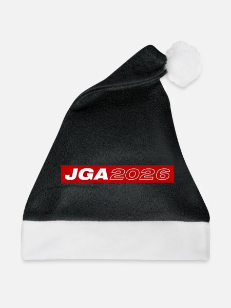 Jga 2026 Junggesellenabschied - Weihnachtsmütze - Schwarz/Weiß