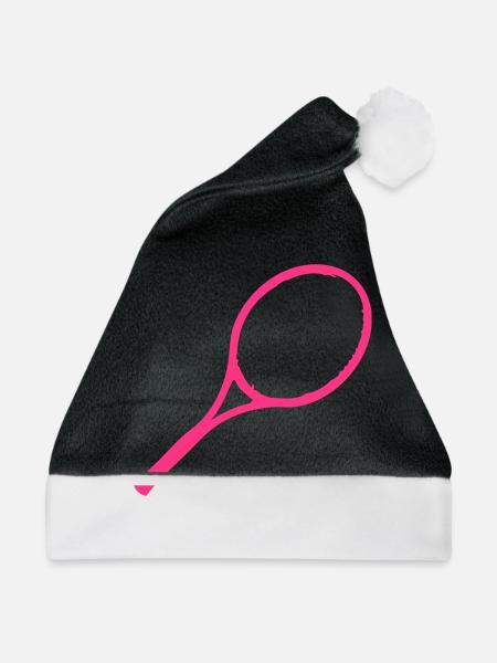 raquette_1 - Weihnachtsmütze - Schwarz/Weiß