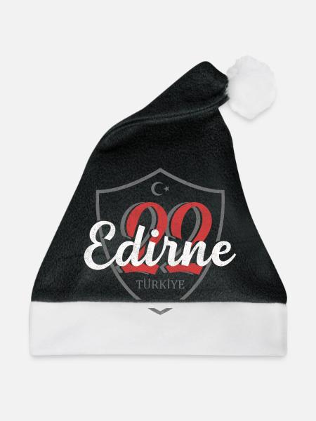 Edirne - Weihnachtsmütze - Schwarz/Weiß