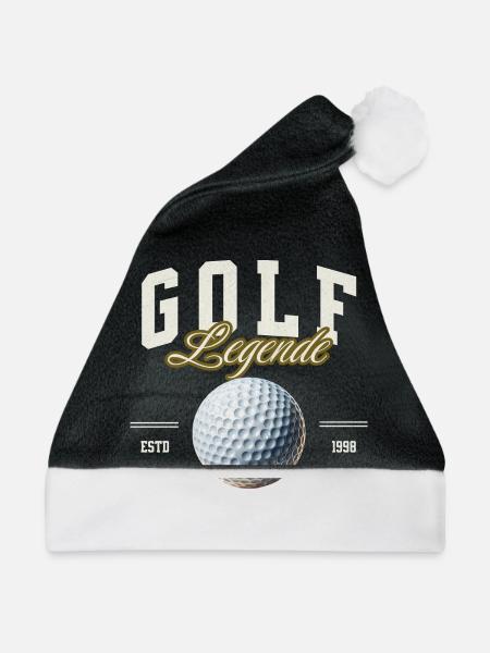 Golf - Weihnachtsmütze - Schwarz/Weiß