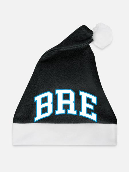 Bre - Weihnachtsmütze - Schwarz/Weiß
