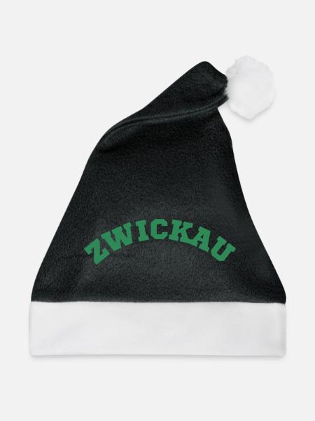 Zwickau - Weihnachtsmütze - Schwarz/Weiß