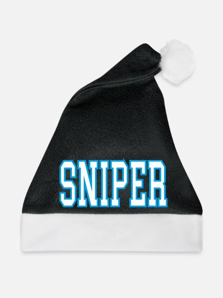 Sniper - Weihnachtsmütze - Schwarz/Weiß