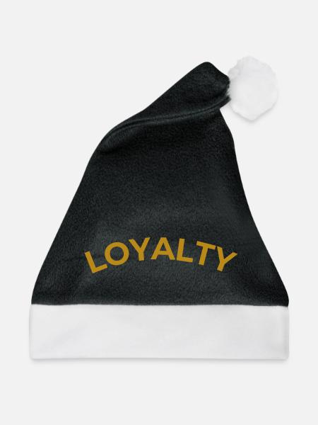 Loyalty - Weihnachtsmütze - Schwarz/Weiß