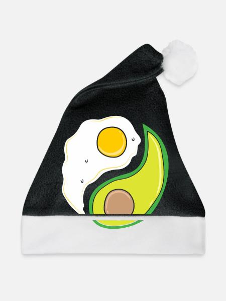 Keto Diät - Weihnachtsmütze - Schwarz/Weiß