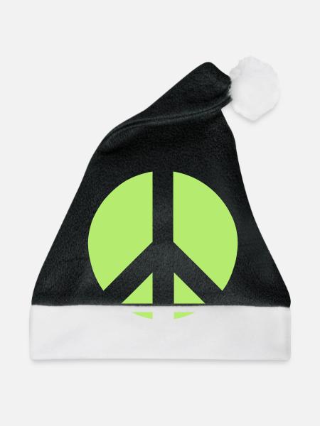 6_sign - Weihnachtsmütze - Schwarz/Weiß