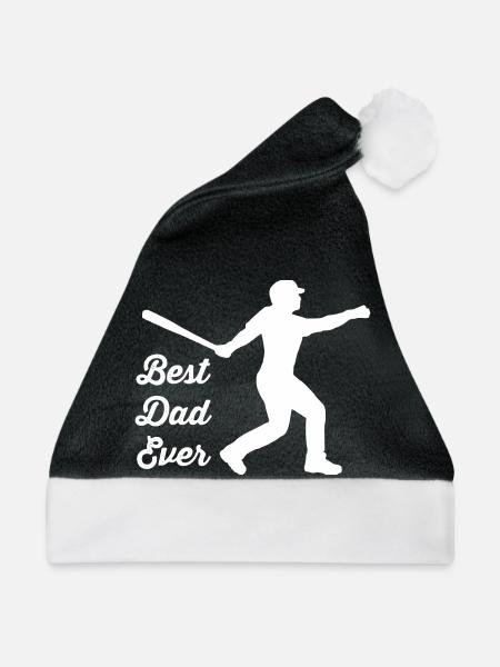 Baseball - Weihnachtsmütze - Schwarz/Weiß