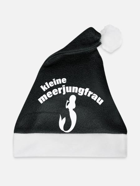 MEERJUNGFRAU - Weihnachtsmütze - Schwarz/Weiß