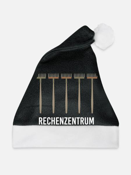 Rechenzentrum Gärtner Garten Gartenarbeit - Weihnachtsmütze - Schwarz/Weiß