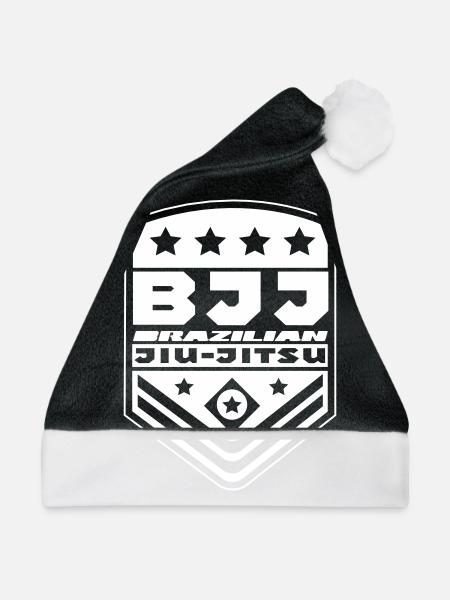 Brazilian Jiu-Jitsu Logo - Weihnachtsmütze - Schwarz/Weiß