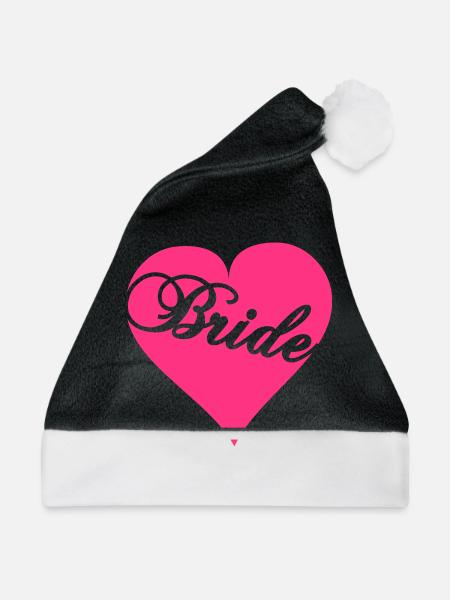 Bride - Weihnachtsmütze - Schwarz/Weiß