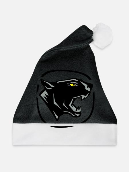panther - Weihnachtsmütze - Schwarz/Weiß