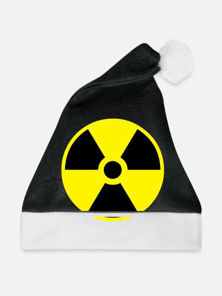 radioavtive - Weihnachtsmütze - Schwarz/Weiß