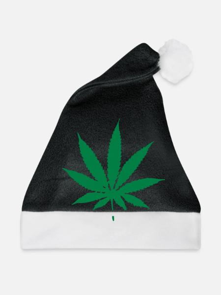 gras_1c - Weihnachtsmütze - Schwarz/Weiß