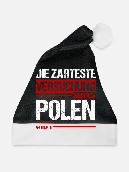 Polen - Zarte Versuchung - Weihnachtsmütze - Schwarz/Weiß