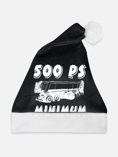 Truck - Weihnachtsmütze - Schwarz/Weiß