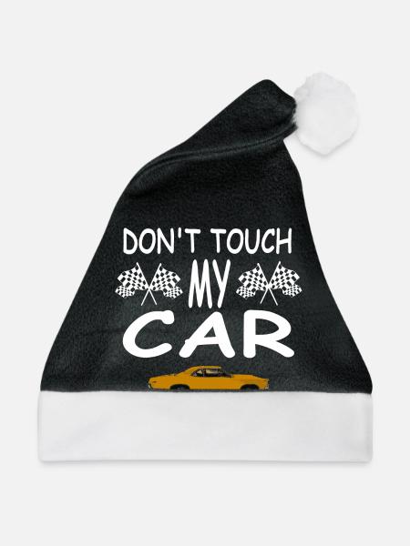 Auto - Weihnachtsmütze - Schwarz/Weiß